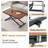 Vesta Height Adjustable Foldable Table-1452344787-1452343618