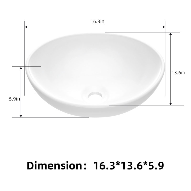 Lavabo pour salle de bain 15,748 Belleze