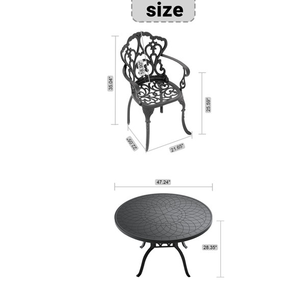 Dimensions du produit