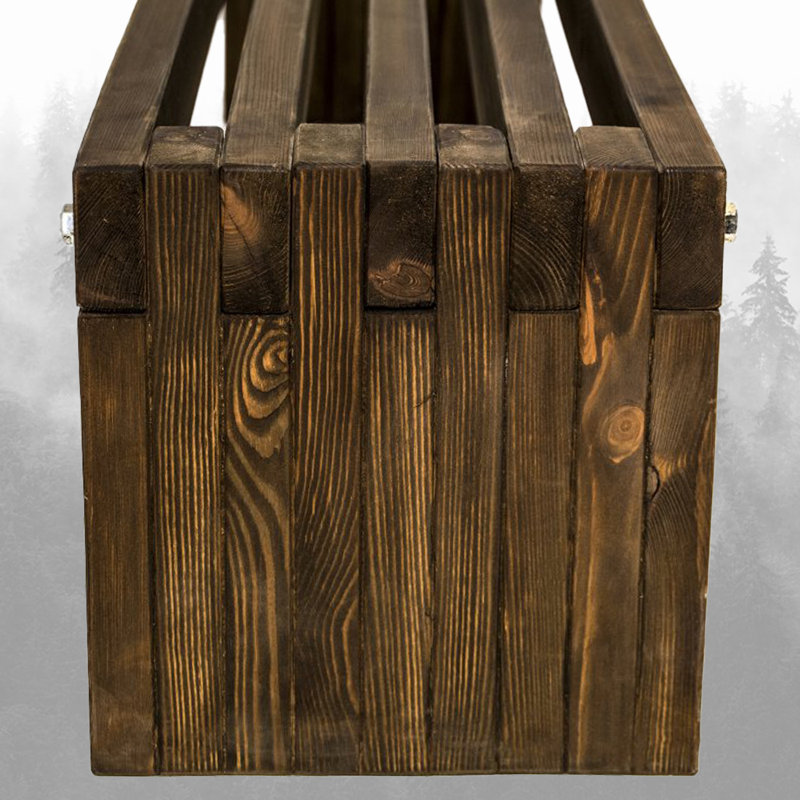 Lockport Solid Wood Bench, H39 x W90 x D33cm