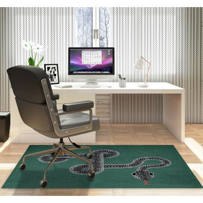 Tapis de chaise rectangulaire Vanjo