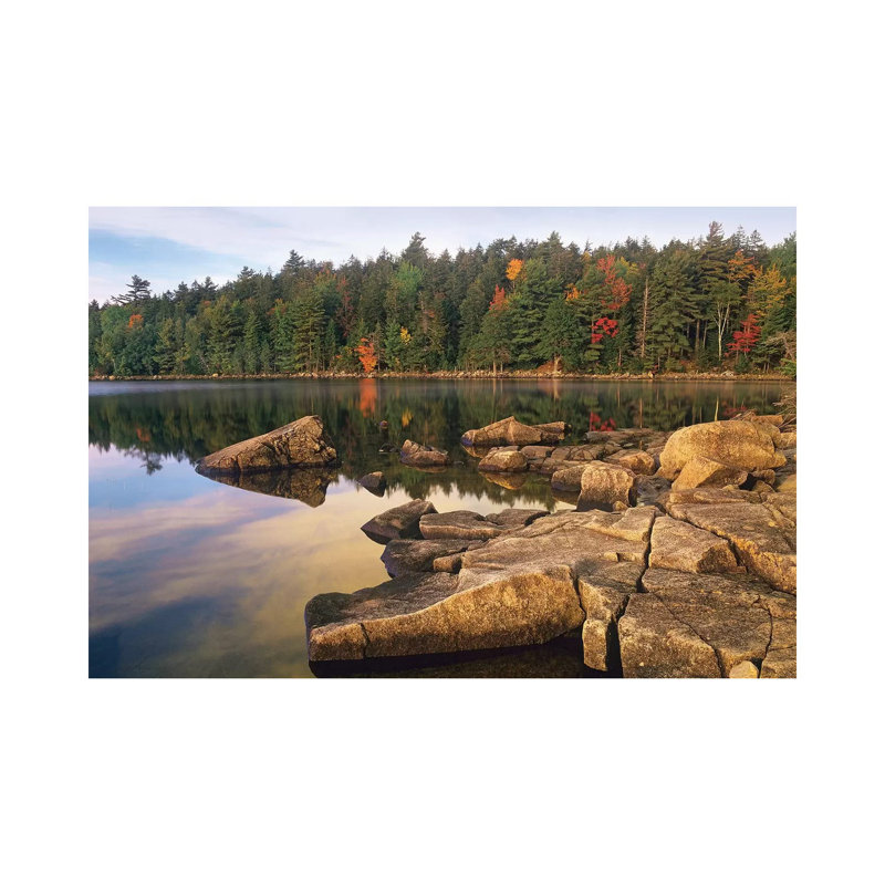 Eagle Lake, Acadia National Park, Maine 1 Piece Wrapped Canvas Wall Art, 66.04 cm H x 45.72 cm W x 1.91 cm D