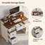 Solid Wood MDF Solid Wood Executive Desk