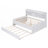 Wooden Captain Daybed Bed With Built-In Bookshelves-338012567-338012562