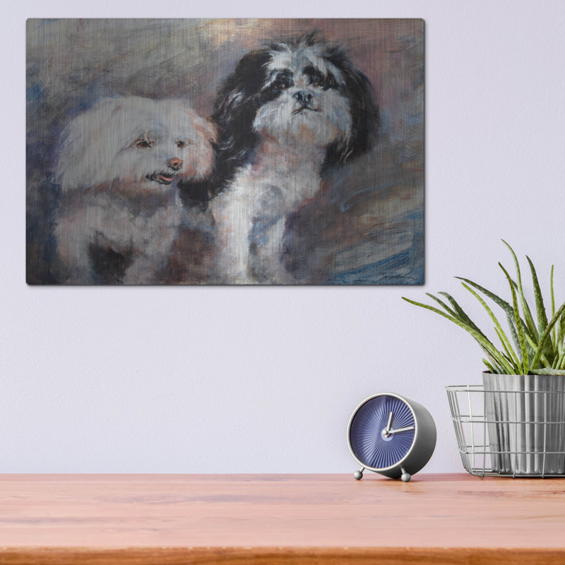 «Fuzzy Friends» par Robert Campbell, H 12 po x l 16 po
