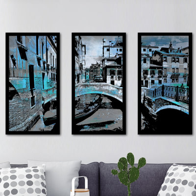 " Venice IV " 3 - Pieces