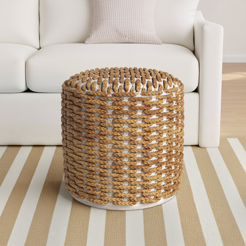 Upholstered Pouf