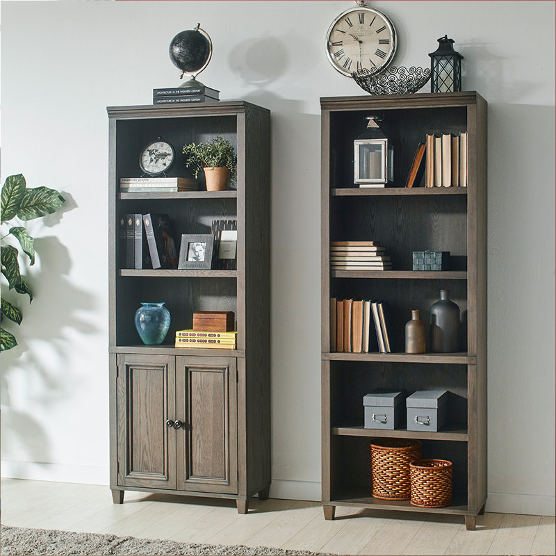 Pratt Door Bookcase, Gray