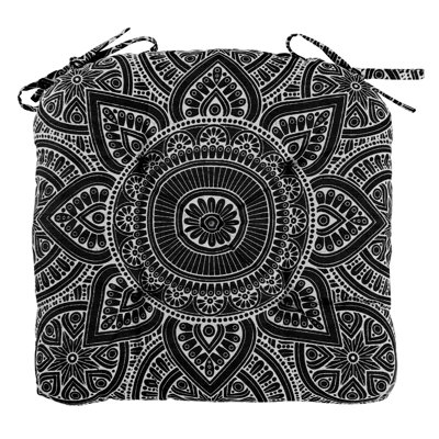 Handmade Cotton Indoor Seat Cushion by Dakota Fields
