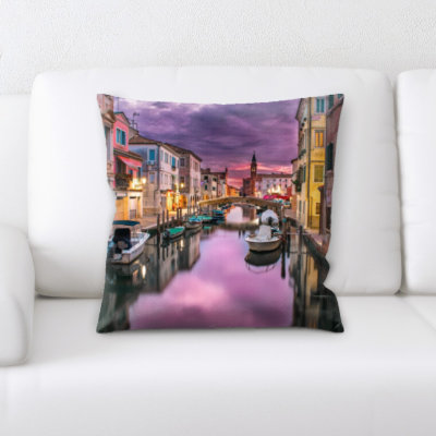 Worden Microsuede Throw Pillow