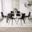 Keyala Glass Top Four Leg Dining Set-418594808-418594812-418594815