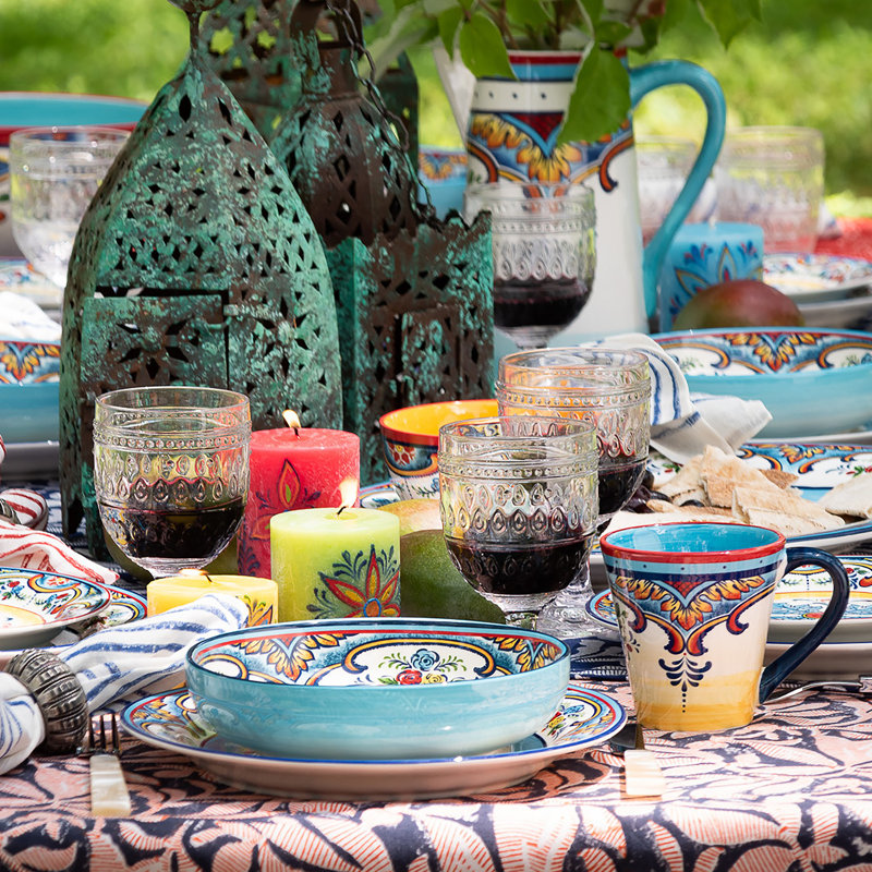 Zanzibar 20 Piece Stoneware Dinnerware Set