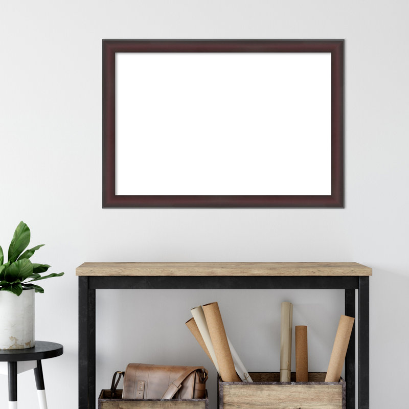 Tableau magnétique effaçable à cadre Grand Cherry, H 28 po x l 40 po