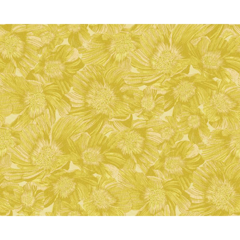 Anemoni Wallpaper, Yellow
