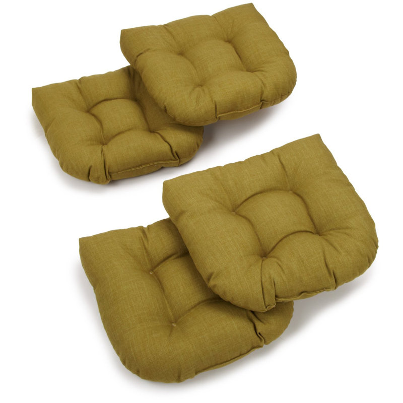 Outdoor 5'' Seat Cushion, Avocado, 4