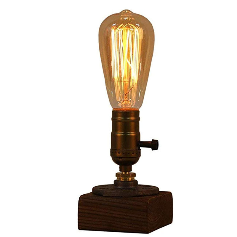 Aleaya Wood Lamp Base Lamp