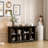 Cube Shelf Bookcase with Base - Wooden 2 Tiers Floor Standing Low Storage Cabinet for Home and Office-832426605