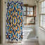 Rideau de douche standard 1 pièce Arab Tile Prints-100722530