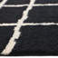Paris Hand Knotted Area Rug in Black/White-1357185184