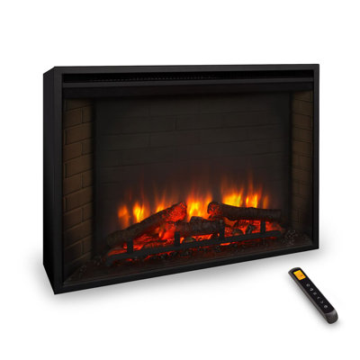 SimpliFire 30-in Built-In Electric Fireplace SF-BI30-EB
