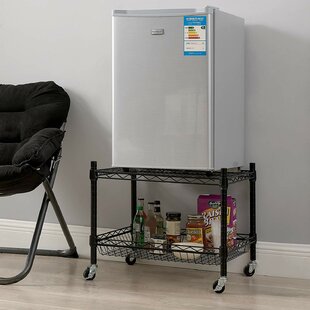 CHENGRR Refrigerator Stand For Mini Fridge ， Adjustable Mini