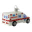 Ornement en verre soufflé pour arbre de Noël Old World, Ambulance