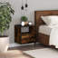 40cm W Metal Bedside Table-2076591227