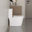 Petite toilette compacte 24 po KDK Home