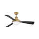 Burghard 50'' 3 Blade Ceiling Fan with LED Light Kit