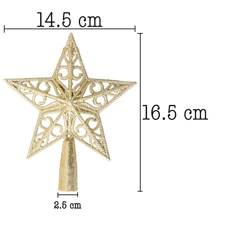 No Holiday Shaped Ornament, Gold