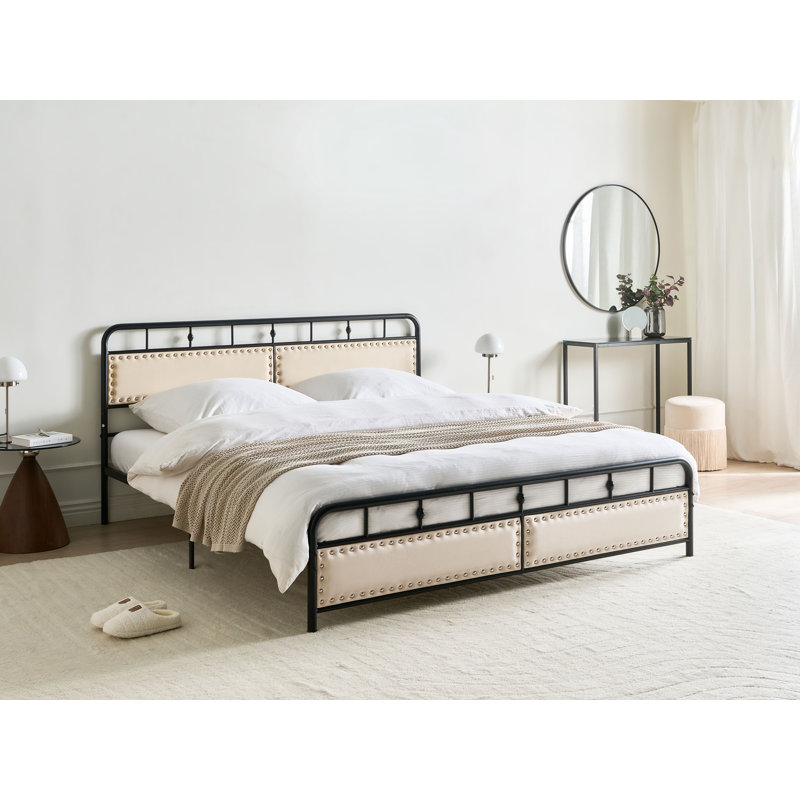 Upholstered Bed, European Single (90 x 200 cm)