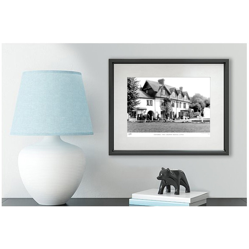 Exford, The Crown Hotel C1955 - Single Picture Frame Print, 28cm H x 36cm W x 2.3cm D