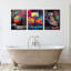 3 Piece Wrapped Canvas Print