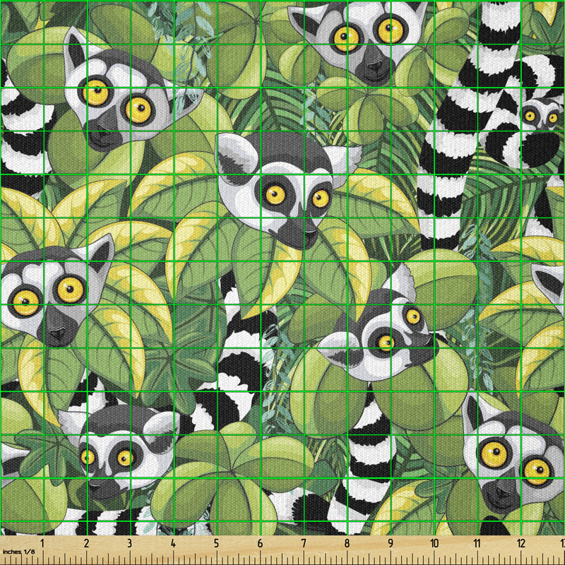Deboris Exotic Jungle Eyes Multi-Purpose Fabric