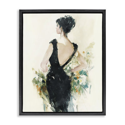 Backless Reverie Gown Floating Frame, design by Svetlana Aleynikova