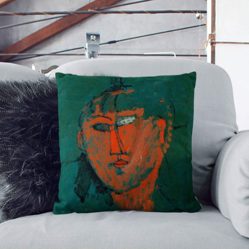 Square Cushion, 40cm H x 40cm W x 15cm D