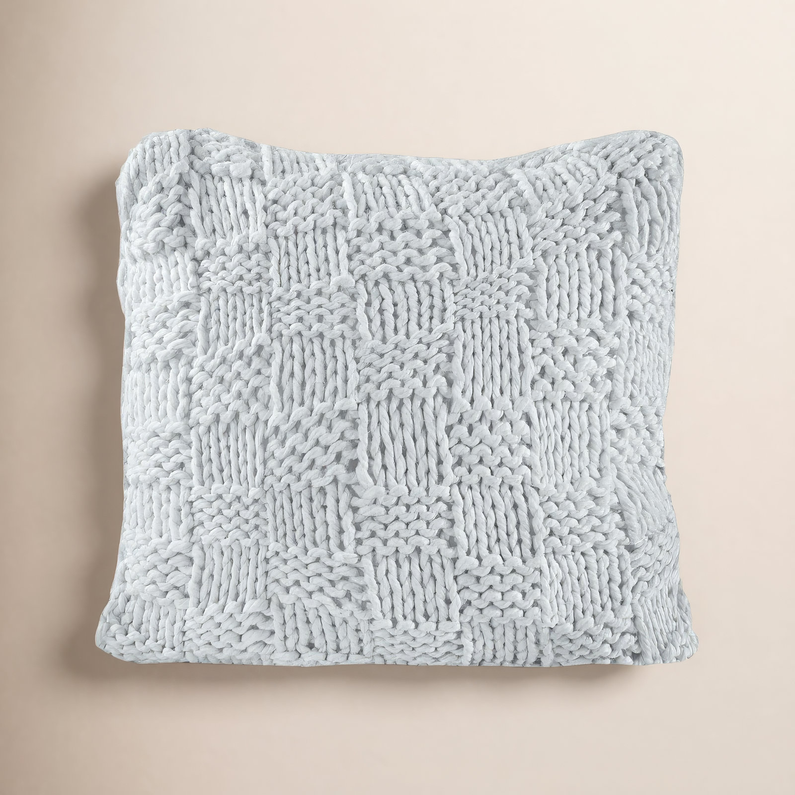 27" x 27" Pillow Cover & Insert, Gray