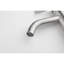 Robinet de lavabo de salle de bain à poignée simple Modern en nickel brossé - Acier inoxydable, installation et fonctionnement faciles Modern, Design, Installation