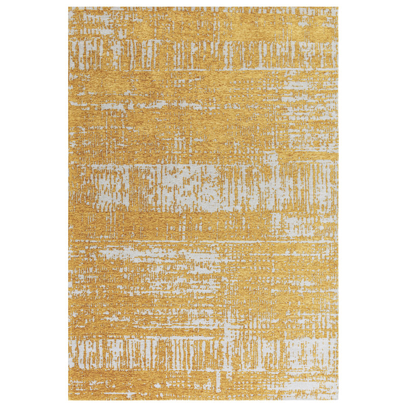 Agita Flatweave Gold Rug, Rectangle 160 x 230cm