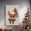 Sapin de la sérénade dorée - Toile tendue avec châssis de qualité supérieure-974320958