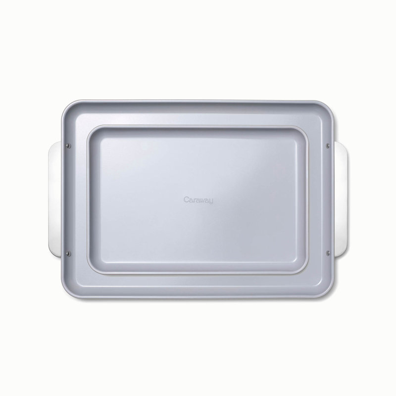 Caraway Nonstick Ceramic Baking Sheet Duo, Sage