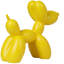 Figurine de chien ensoleillé en résine jaune ensoleillé de 7,95 x 6,54 x 2,76 po-1573482490-1573482371