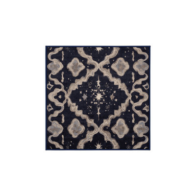 Tapis mauve soyeux et moelleux