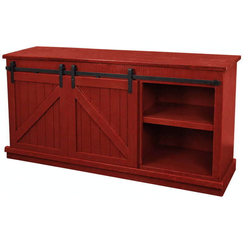 Media Console, Burnt Red