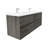 Audrieana 59'' Double Bathroom Vanity with Acrylic Top-1574738301