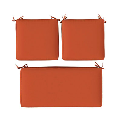 Outdoor Seat Cushions 3” Replacement Cushions Set