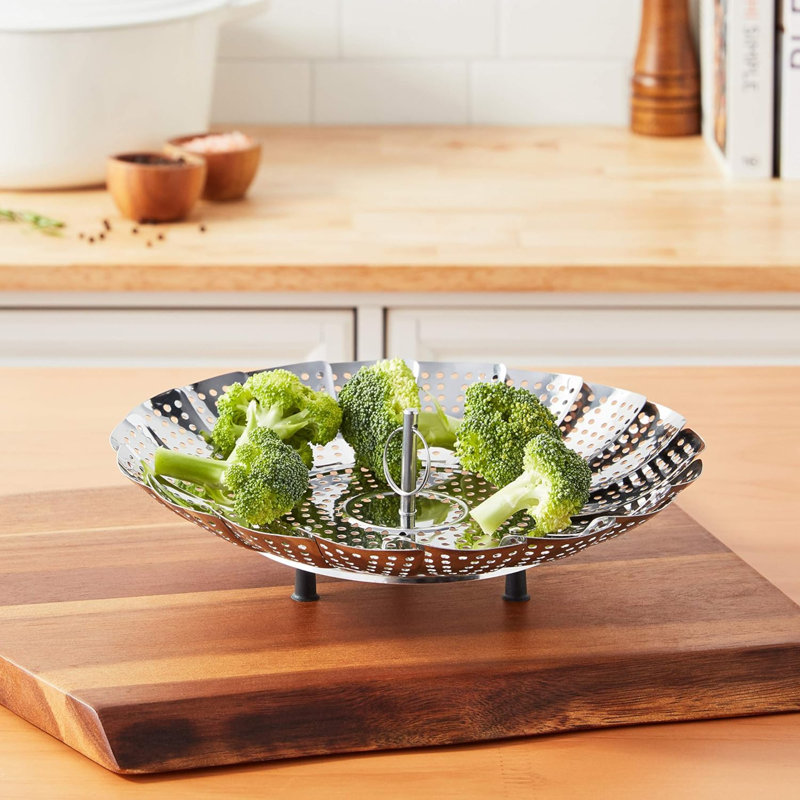 Tovolo Elements Steamer Basket 9, Stainless Steel