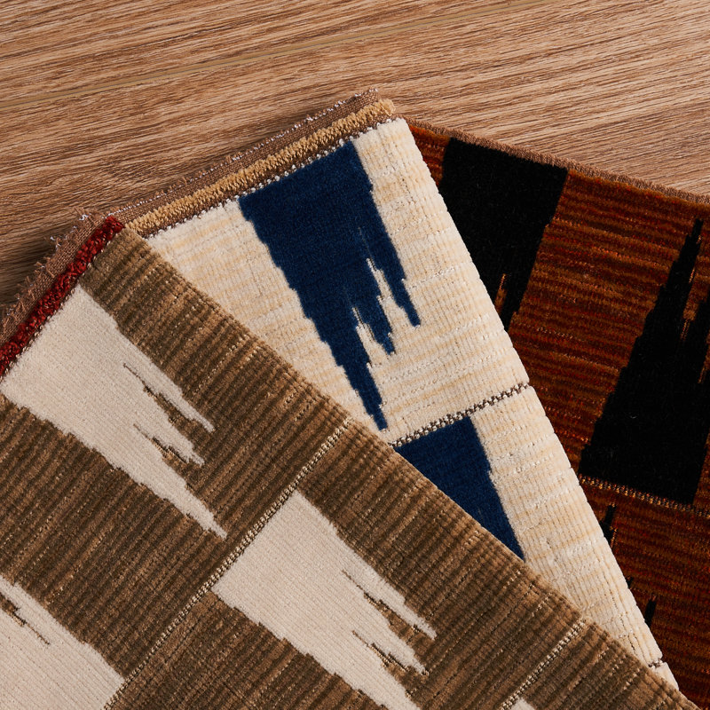 Tissu tutsi Schumacher x David Kaihoi, Bleu