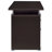 Rochelle Cappuccino 2-Drawer Office Computer Desk-2098782981