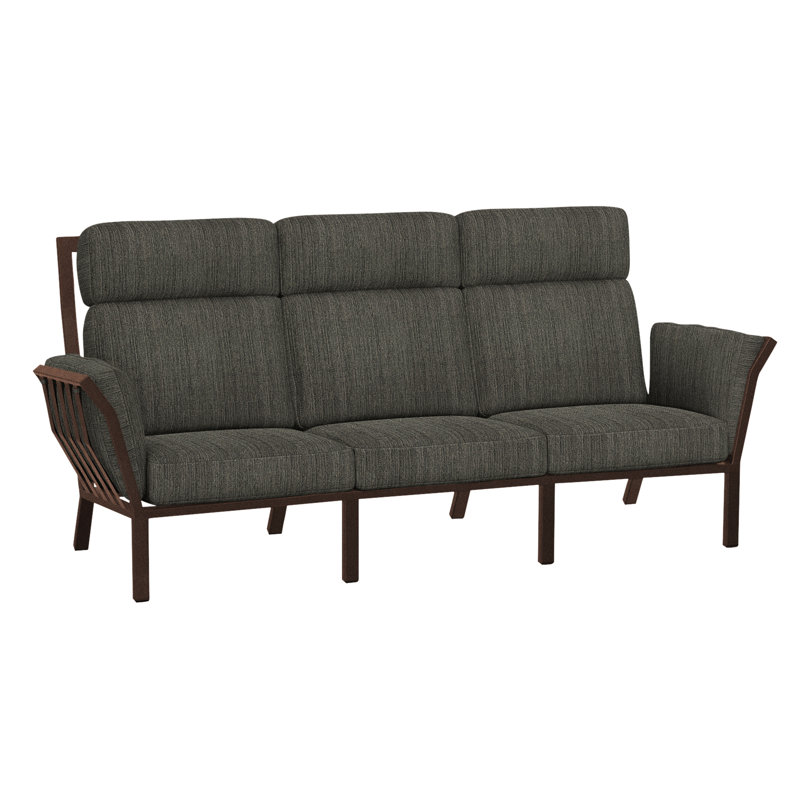 Aris Outdoor 3 - Seat Patio Sofa, Sahara Cafe, Copper Creek